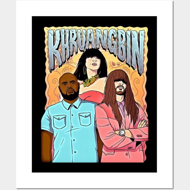 KHRUANGBIN BAND Wall Art by rahobisona